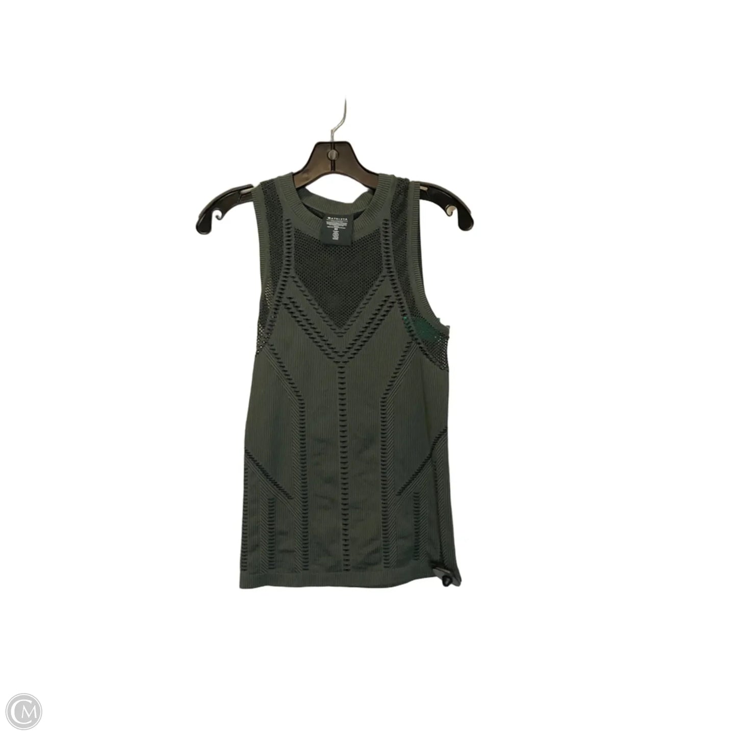 Athletic Tank Top By Athleta In Green, Size: Xs