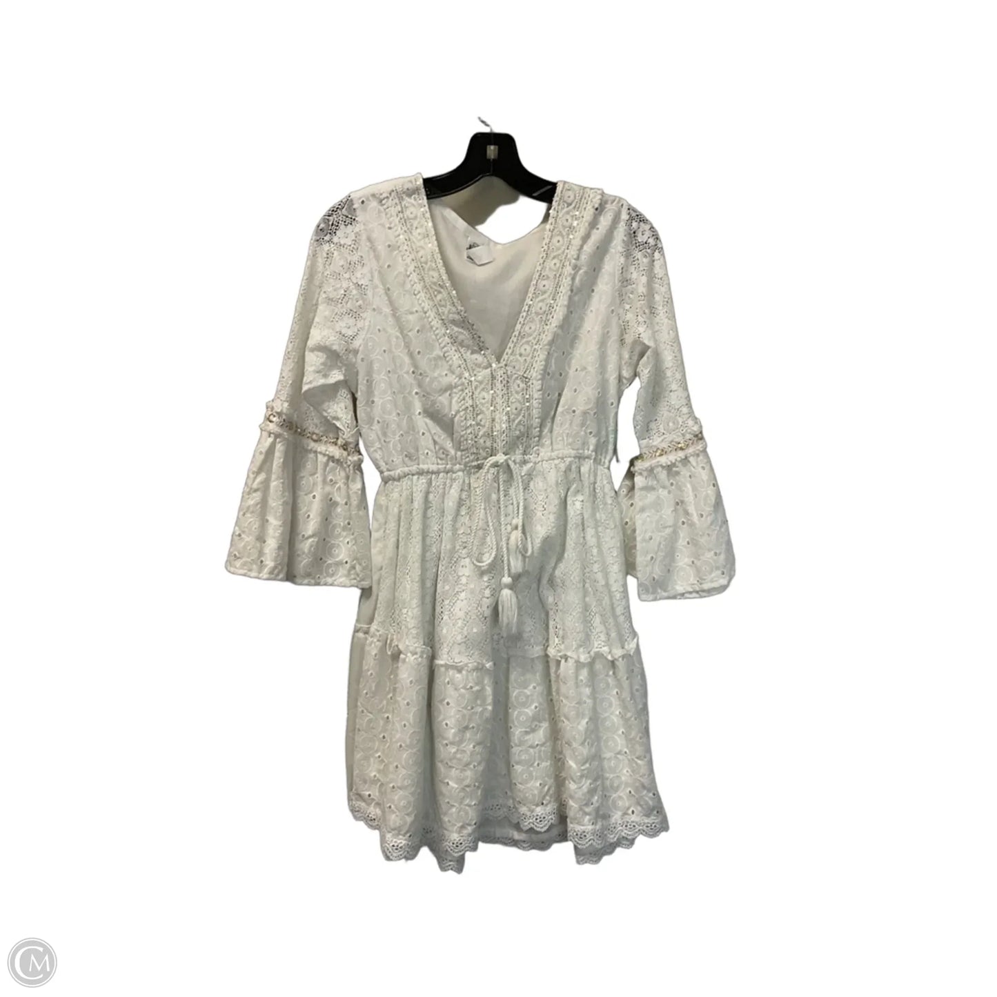 Dress Casual Short By Clothes Mentor In White, Size: S