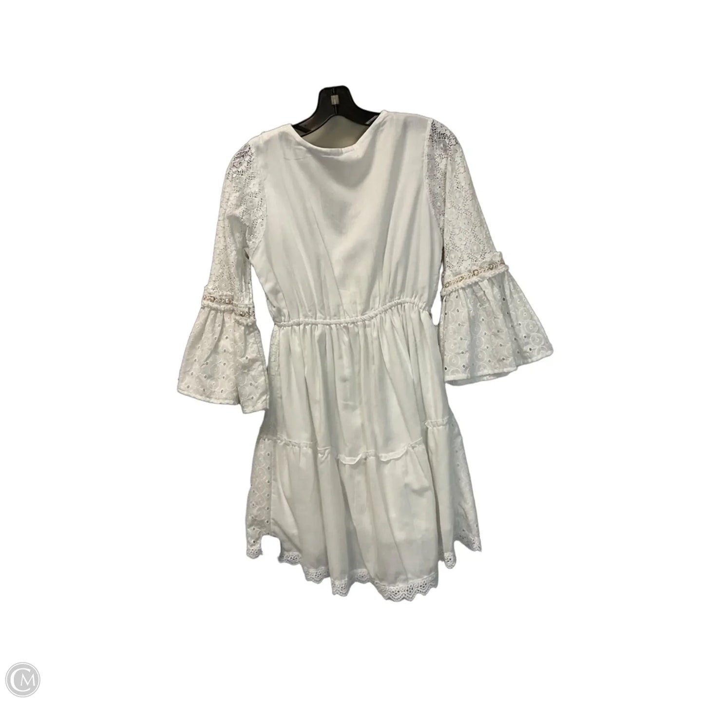 Dress Casual Short By Clothes Mentor In White, Size: S