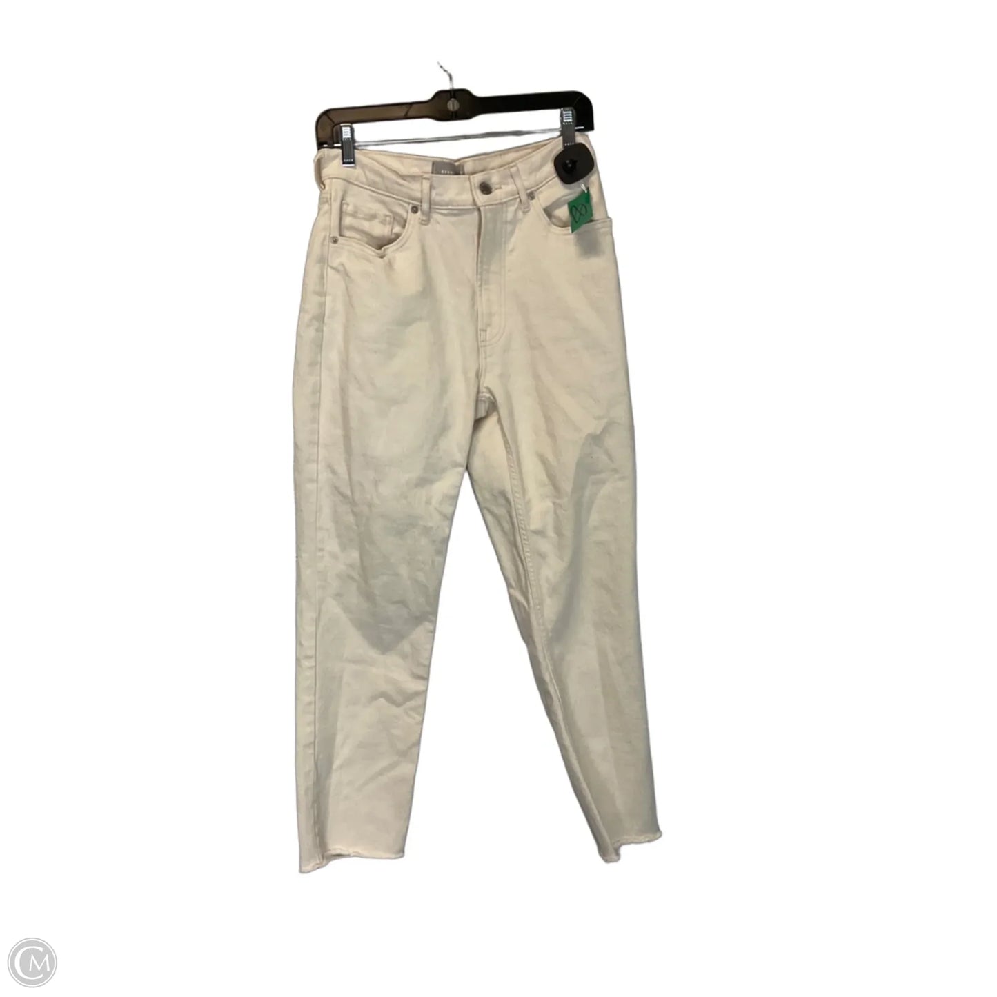 Jeans Straight By Everlane In Beige, Size: 4