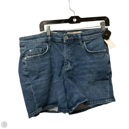 Shorts By Anthropologie In Blue Denim, Size: 12