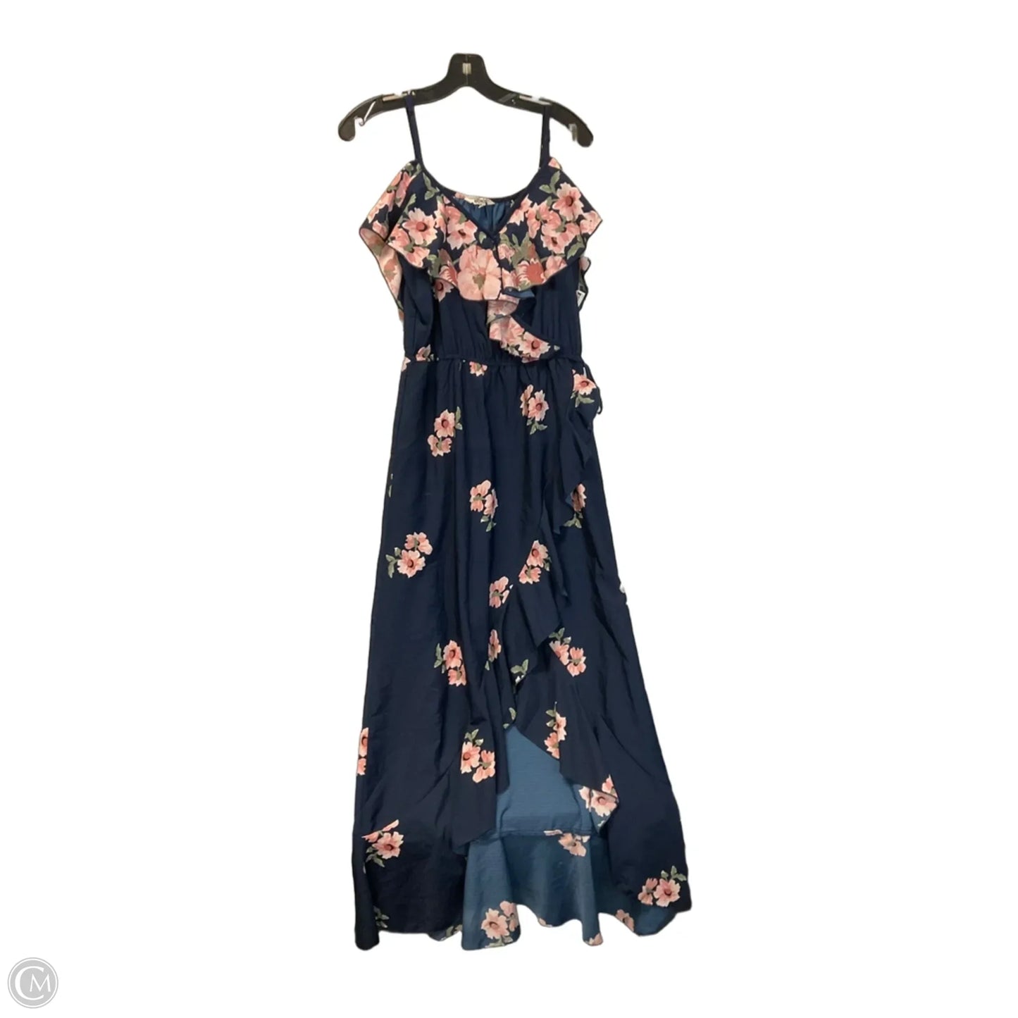 Dress Casual Maxi By Blush In Navy, Size: M