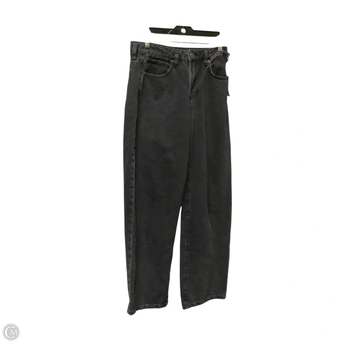 Jeans Straight By Garage In Black Denim, Size: 2