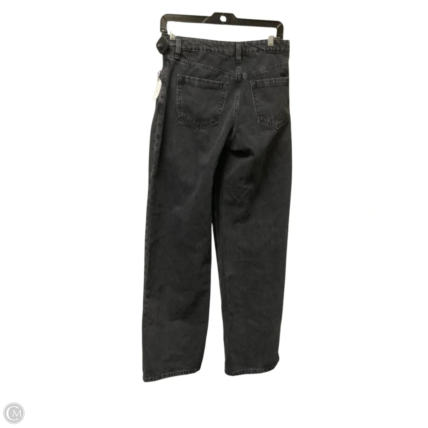 Jeans Straight By Garage In Black Denim, Size: 2