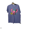 Top Short Sleeve Basic By Clothes Mentor In Purple, Size: M