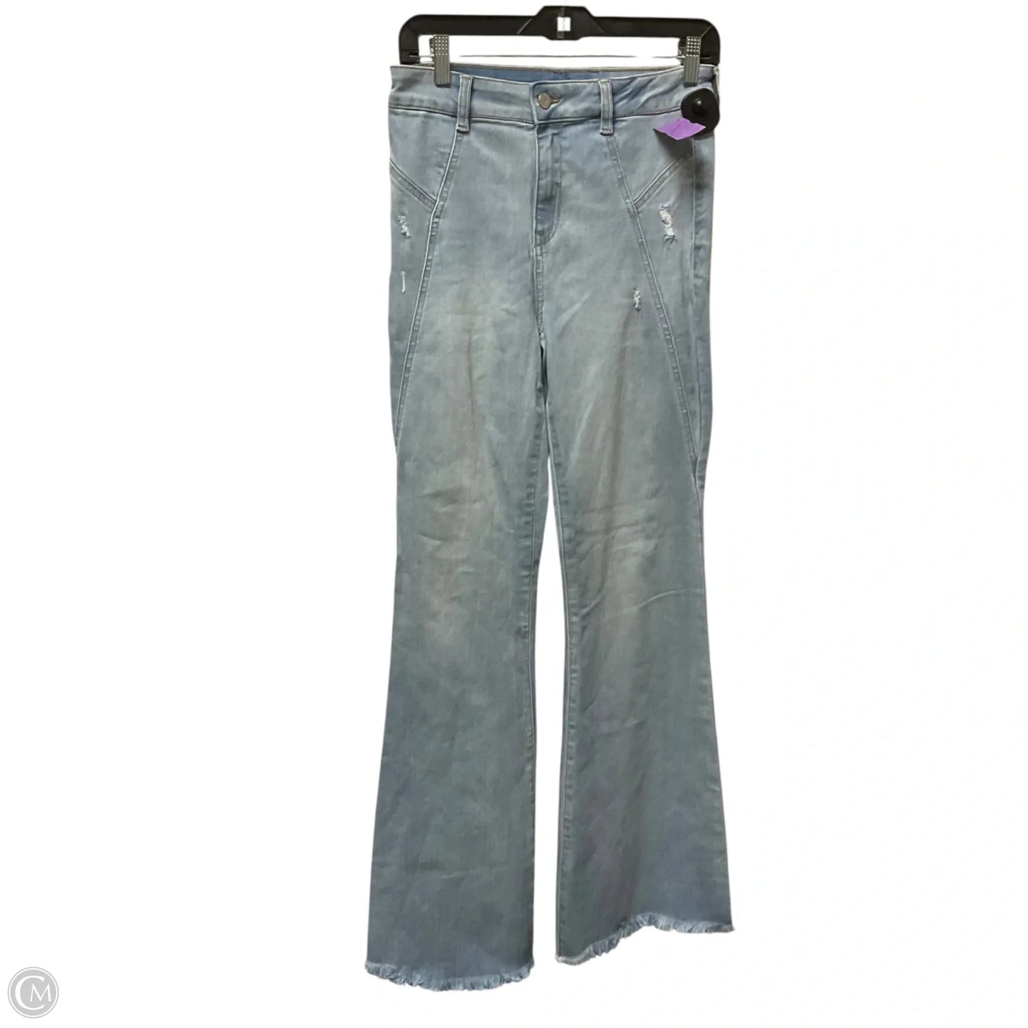 Jeans Flared By Sincerely Jules In Blue Denim, Size: 6