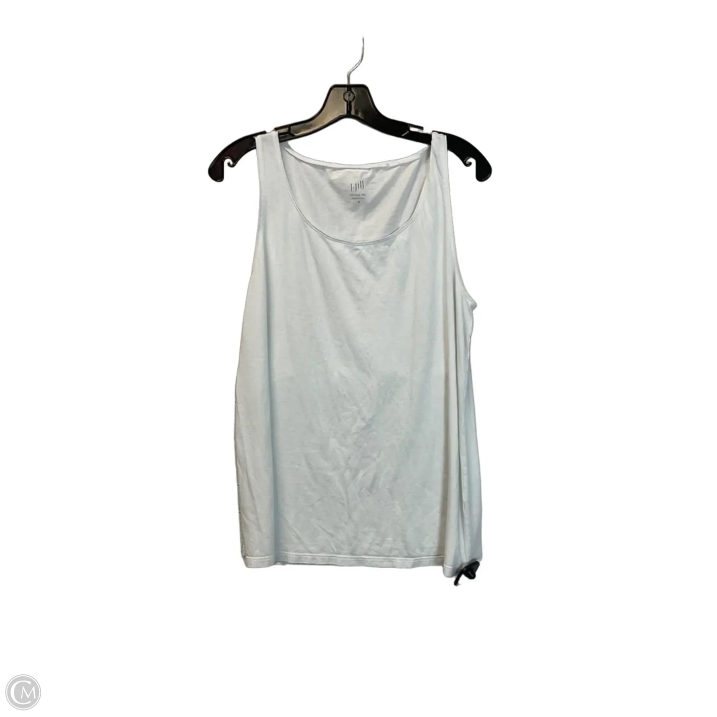 Top Sleeveless By J. Jill In White, Size: M