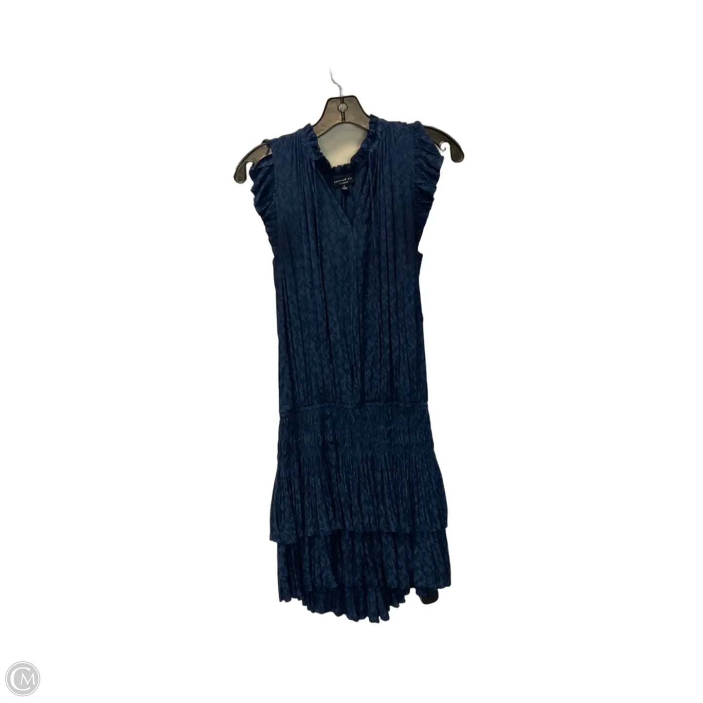 Dress Casual Midi By Current Air In Navy, Size: S