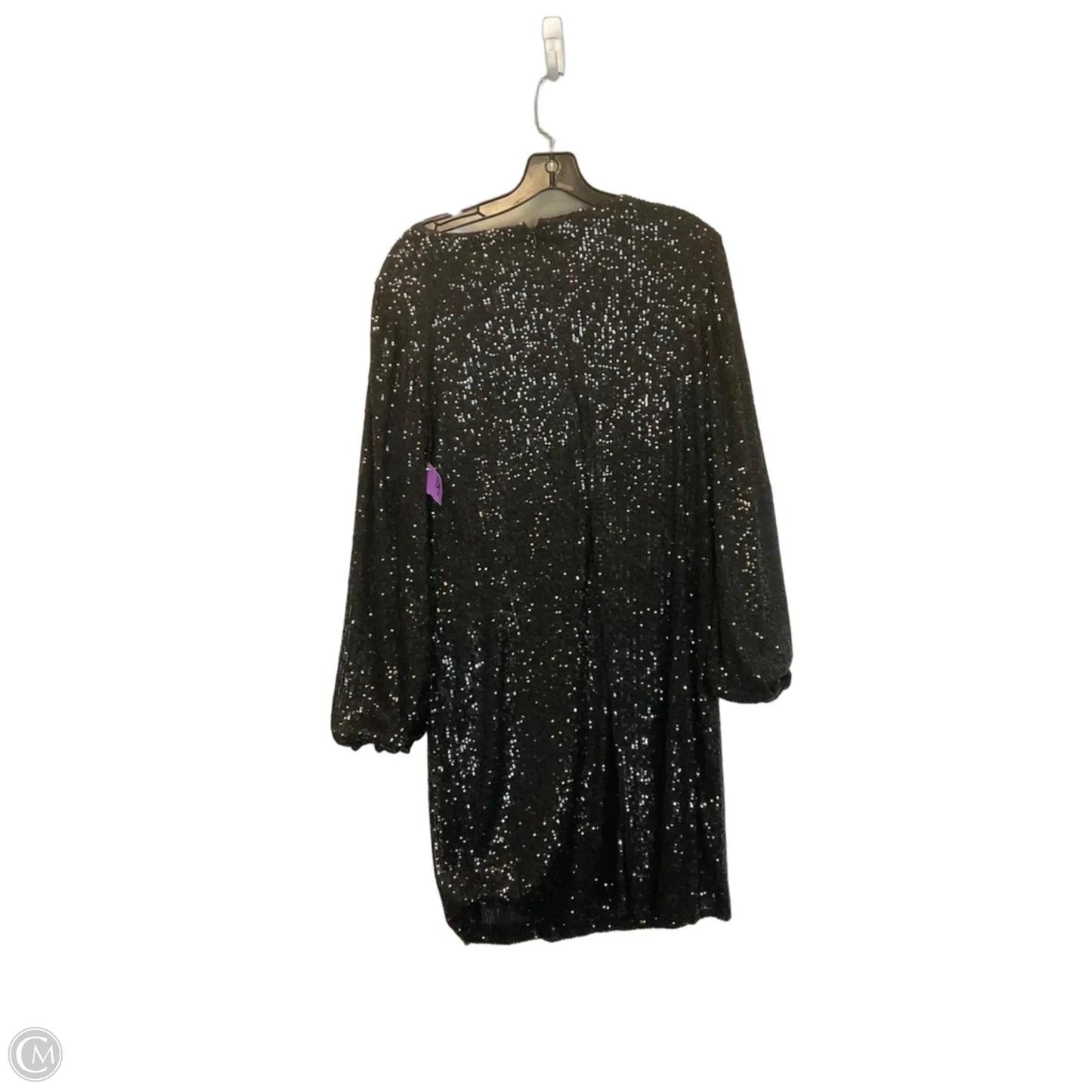 Dress Party Midi By Preston And New York In Black, Size: 12