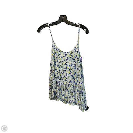 Top Sleeveless By Old Navy In Blue & White, Size: M