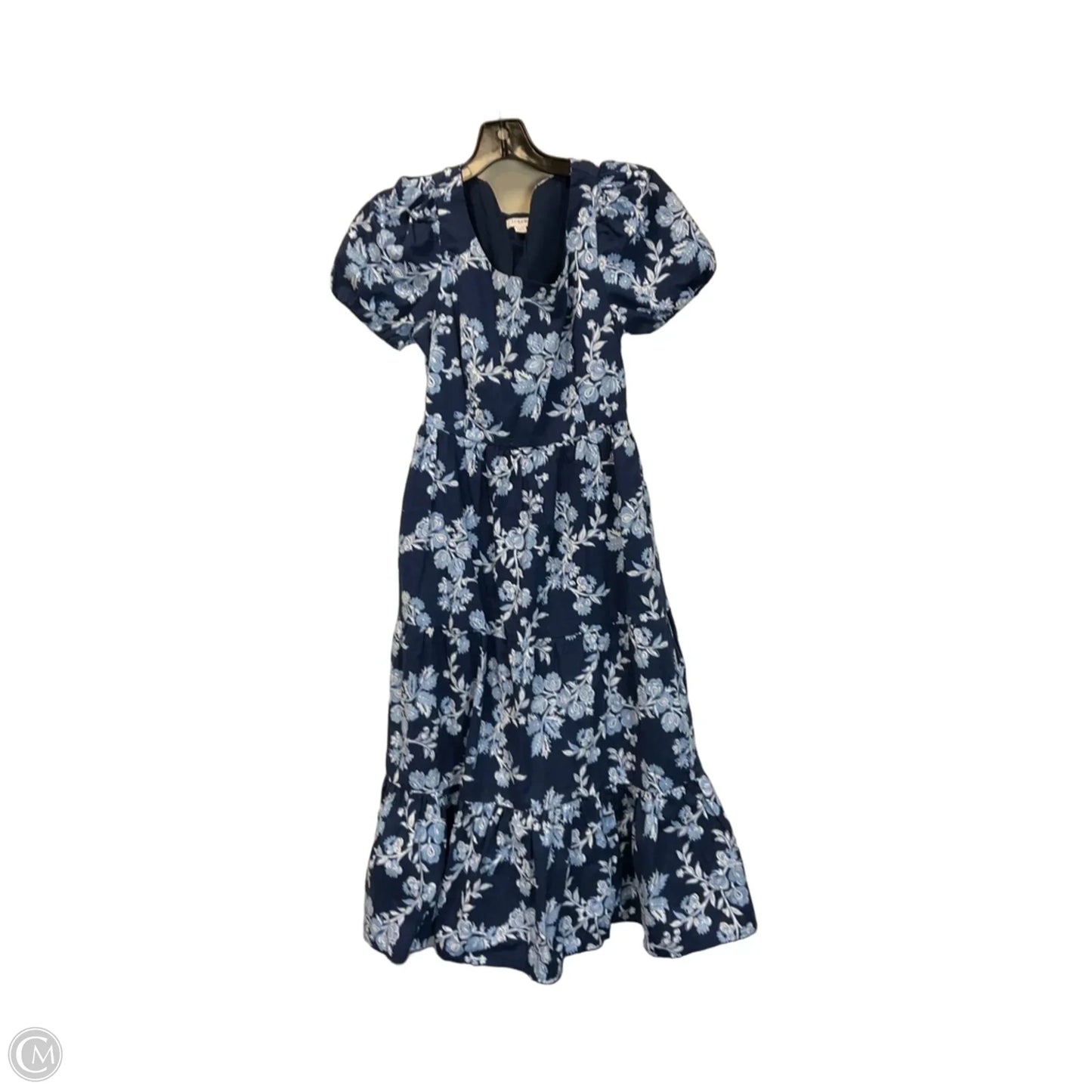Dress Casual Midi By J. Crew In Blue, Size: 0