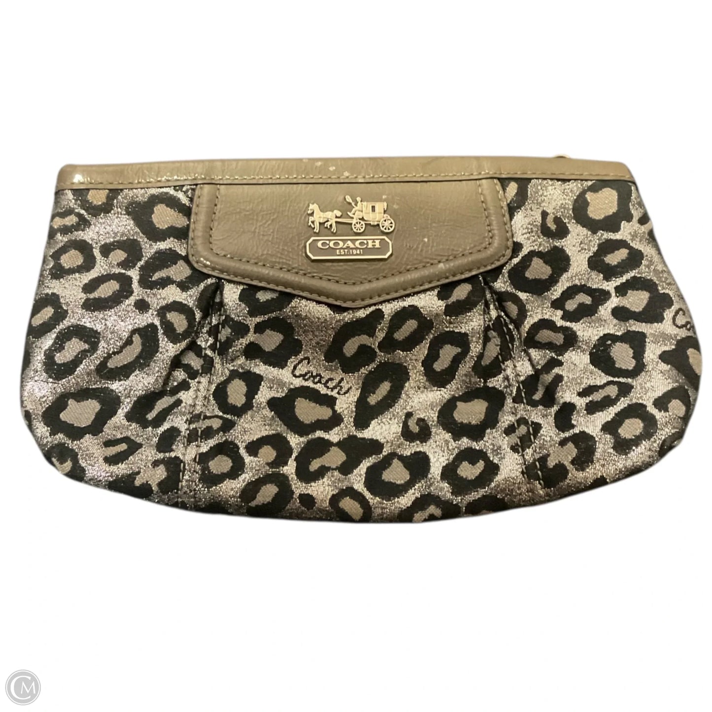 Clutch Designer By Coach, Size: Small