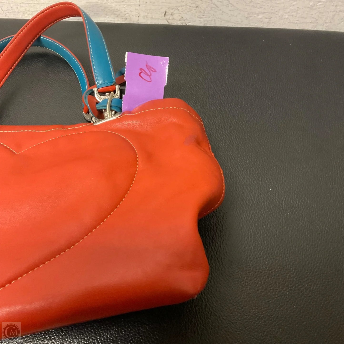 Handbag Leather By Brighton, Size: Small