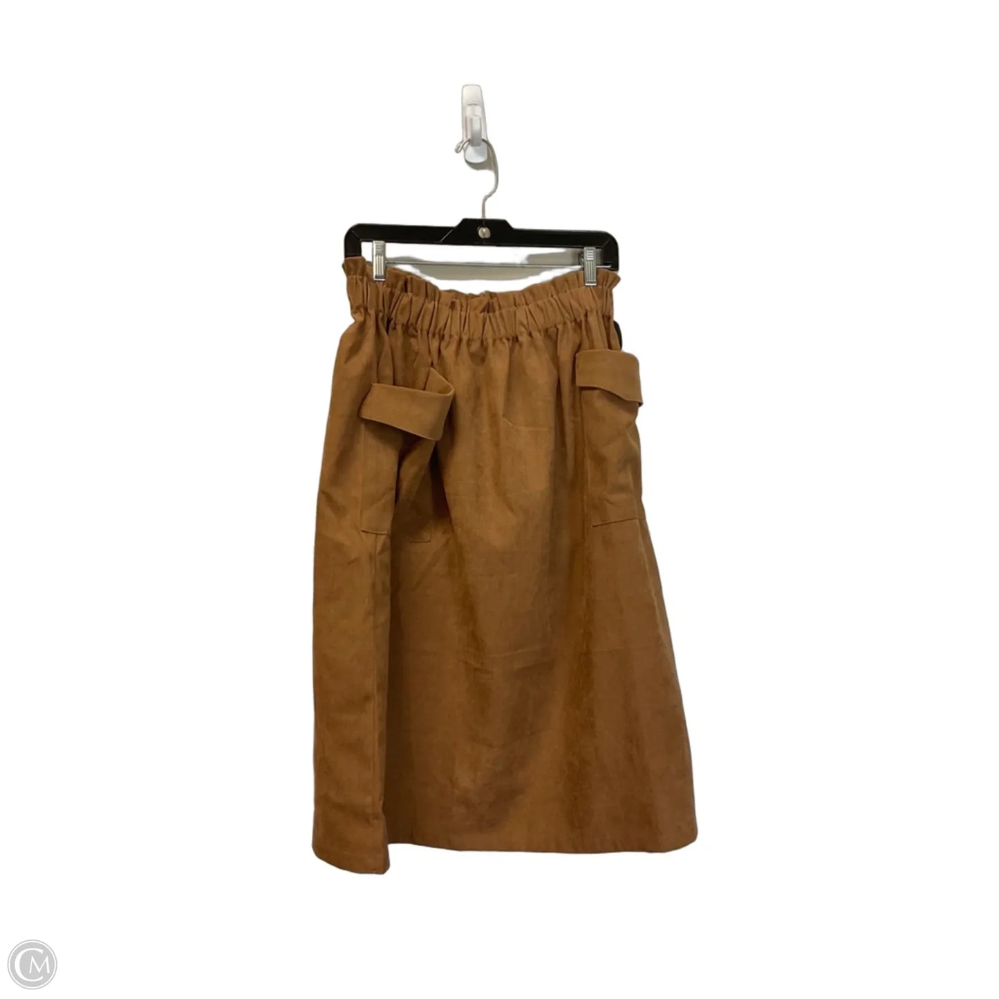 Skirt Midi By Polagram In Brown, Size: M