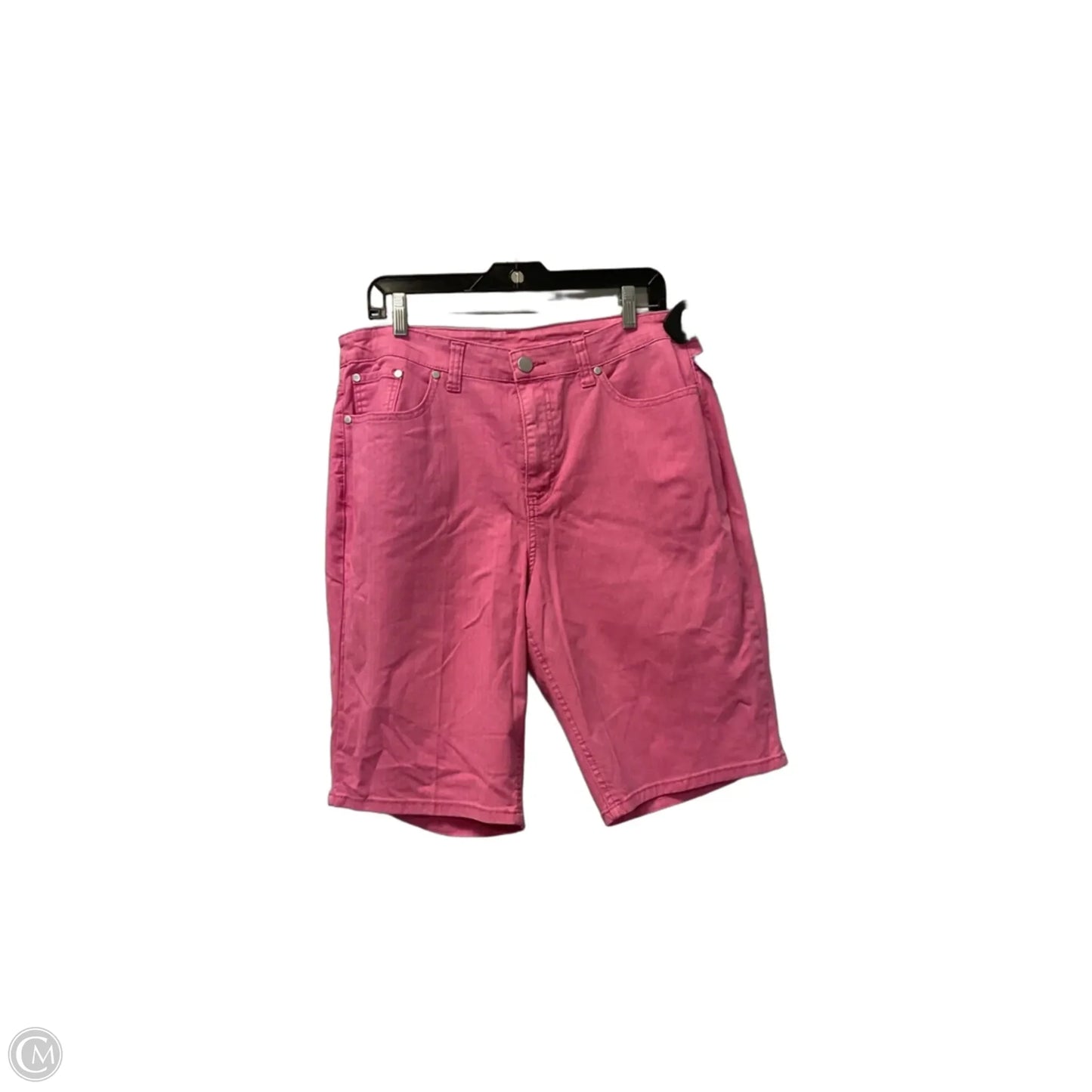 Shorts By Christopher And Banks In Pink Denim, Size: 14
