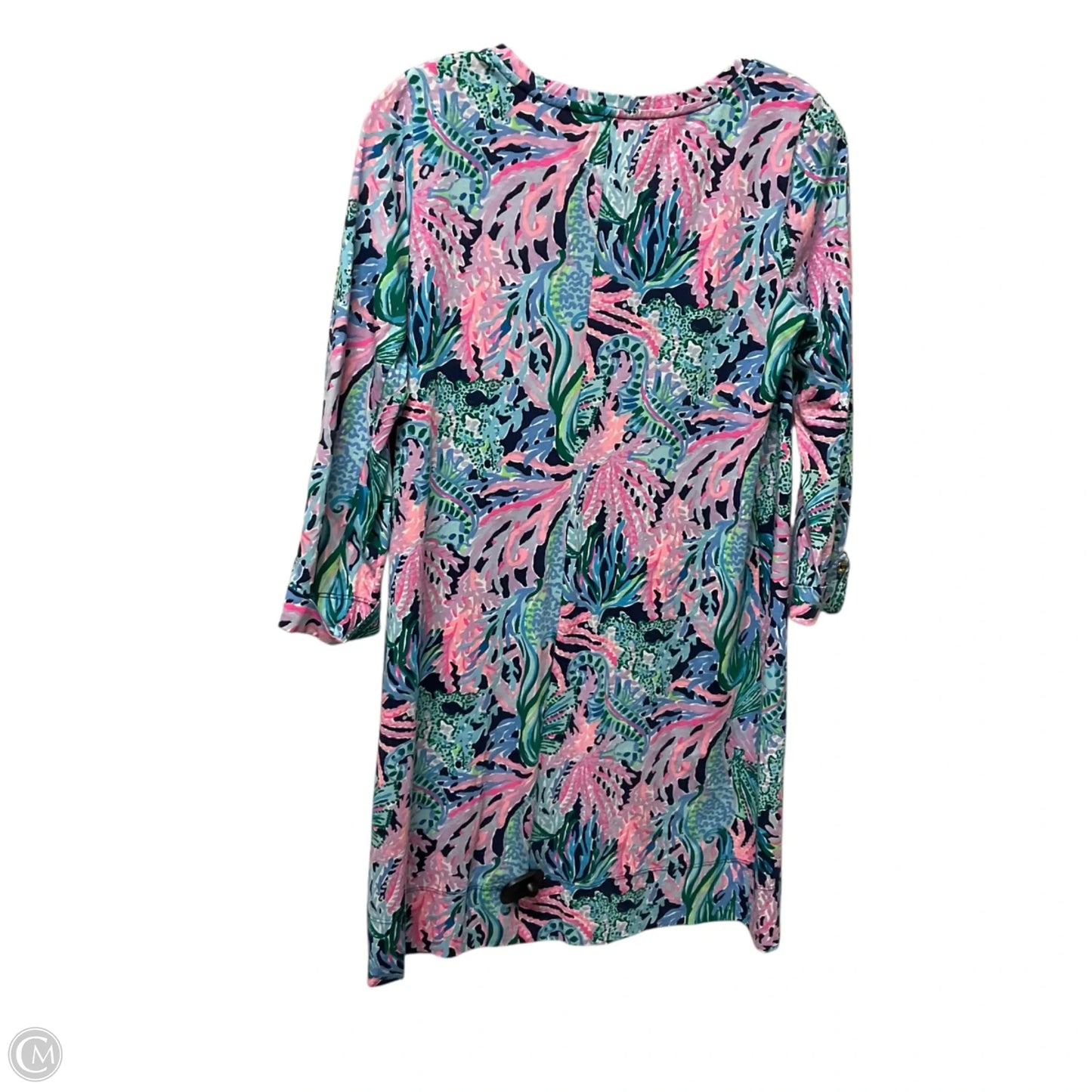 Dress Designer By Lilly Pulitzer In Blue & Pink, Size: S