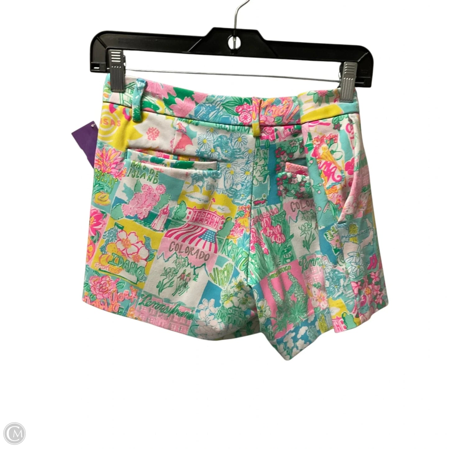Shorts Designer By Lilly Pulitzer In Green, Size: 2