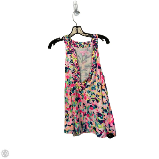 Top Sleeveless Designer By Lilly Pulitzer In Multi-colored, Size: M
