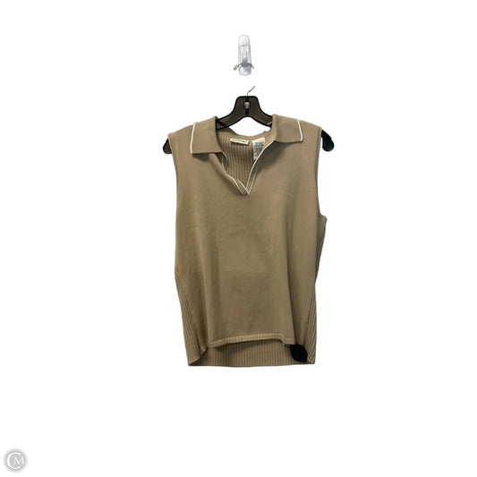 Top Sleeveless By White Stag In Tan, Size: S