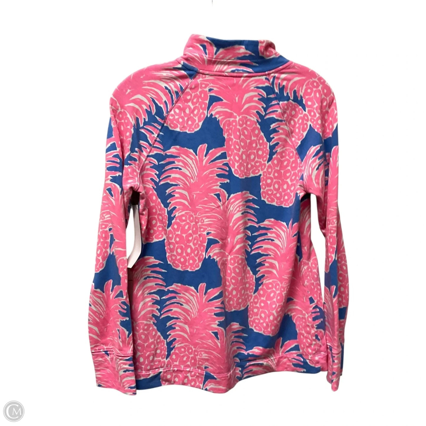 Jacket Designer By Lilly Pulitzer In Blue & Orange, Size: Xs
