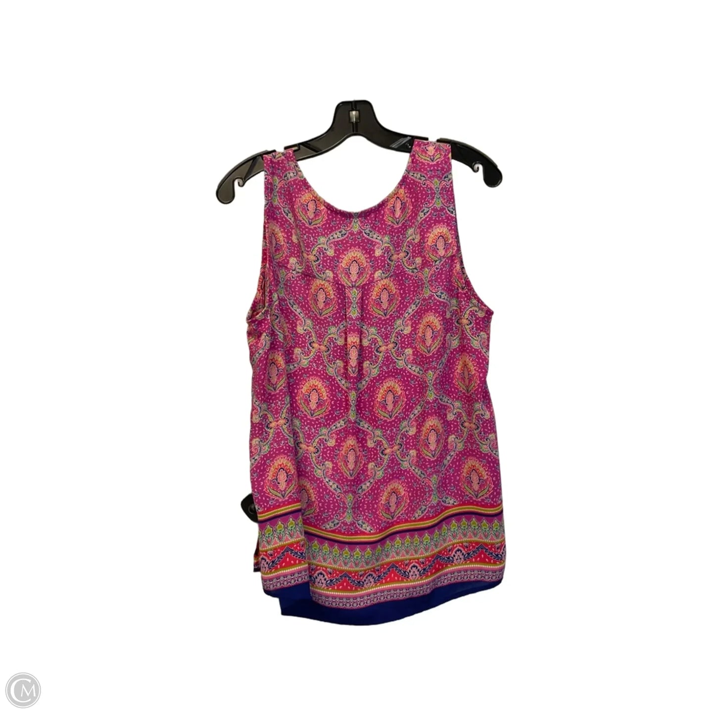 Top Sleeveless By Dr2 In Pink, Size: Xl