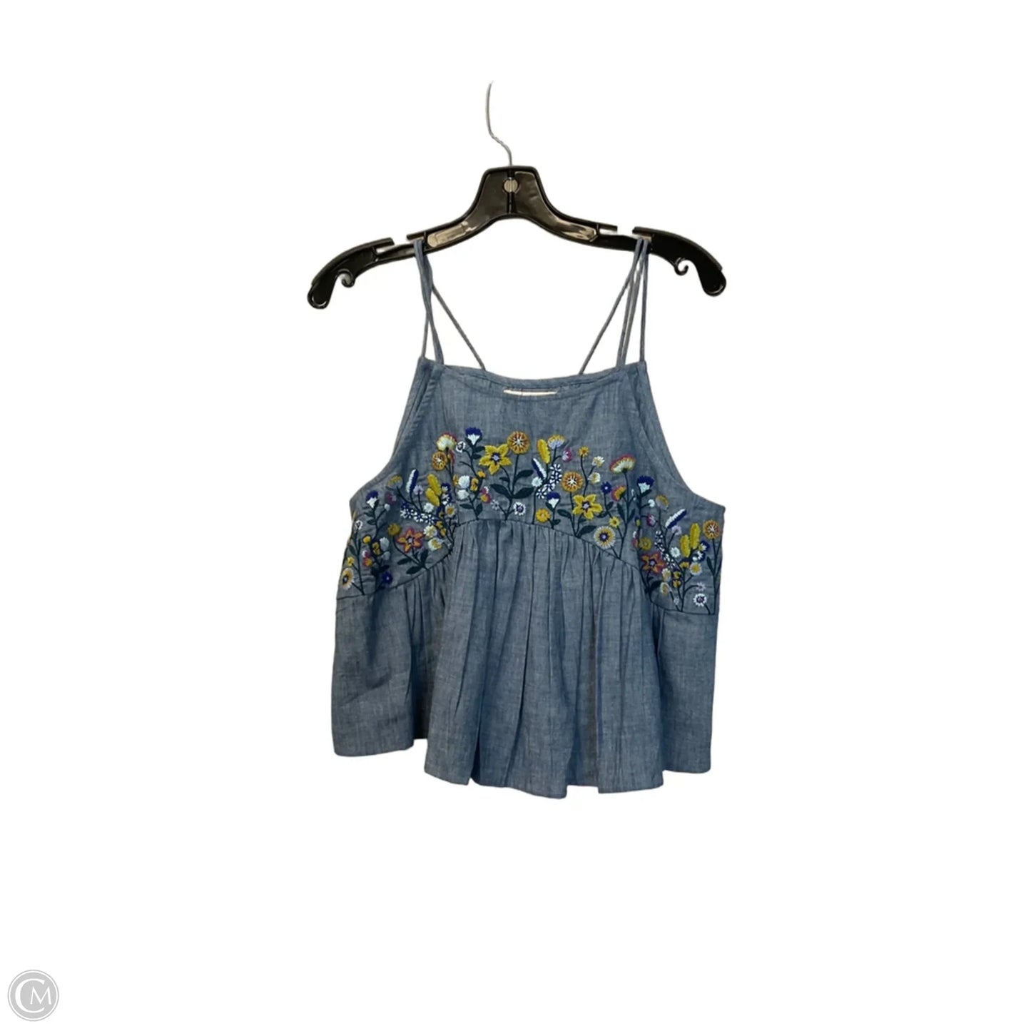Top Sleeveless By Natural Life In Blue, Size: M