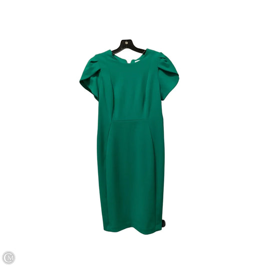 Dress Casual Short By Calvin Klein In Green, Size: 6