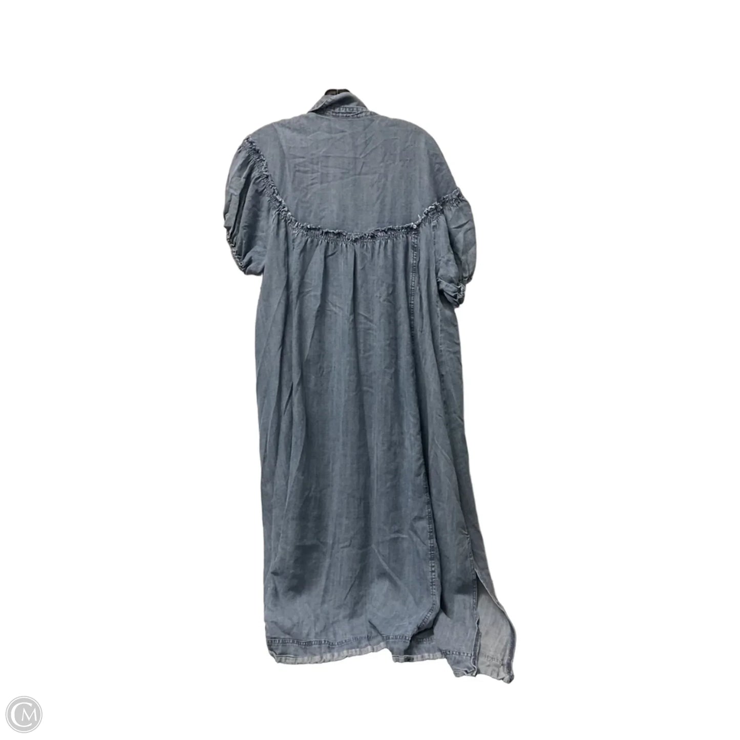 Dress Casual Maxi By Easel In Blue Denim, Size: M