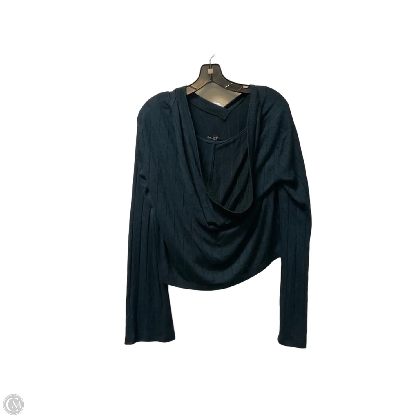 Top Long Sleeve By Athleta In Navy, Size: Xs