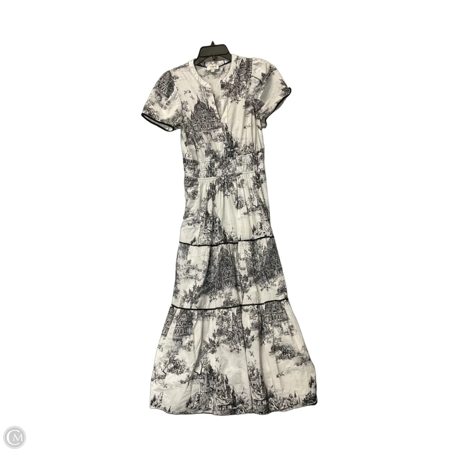 Dress Casual Maxi By Umgee In Black & White, Size: S