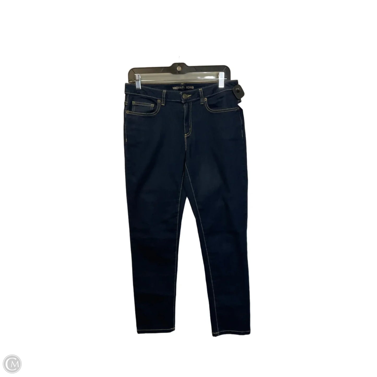 Jeans Skinny By Michael By Michael Kors In Blue Denim, Size: 6