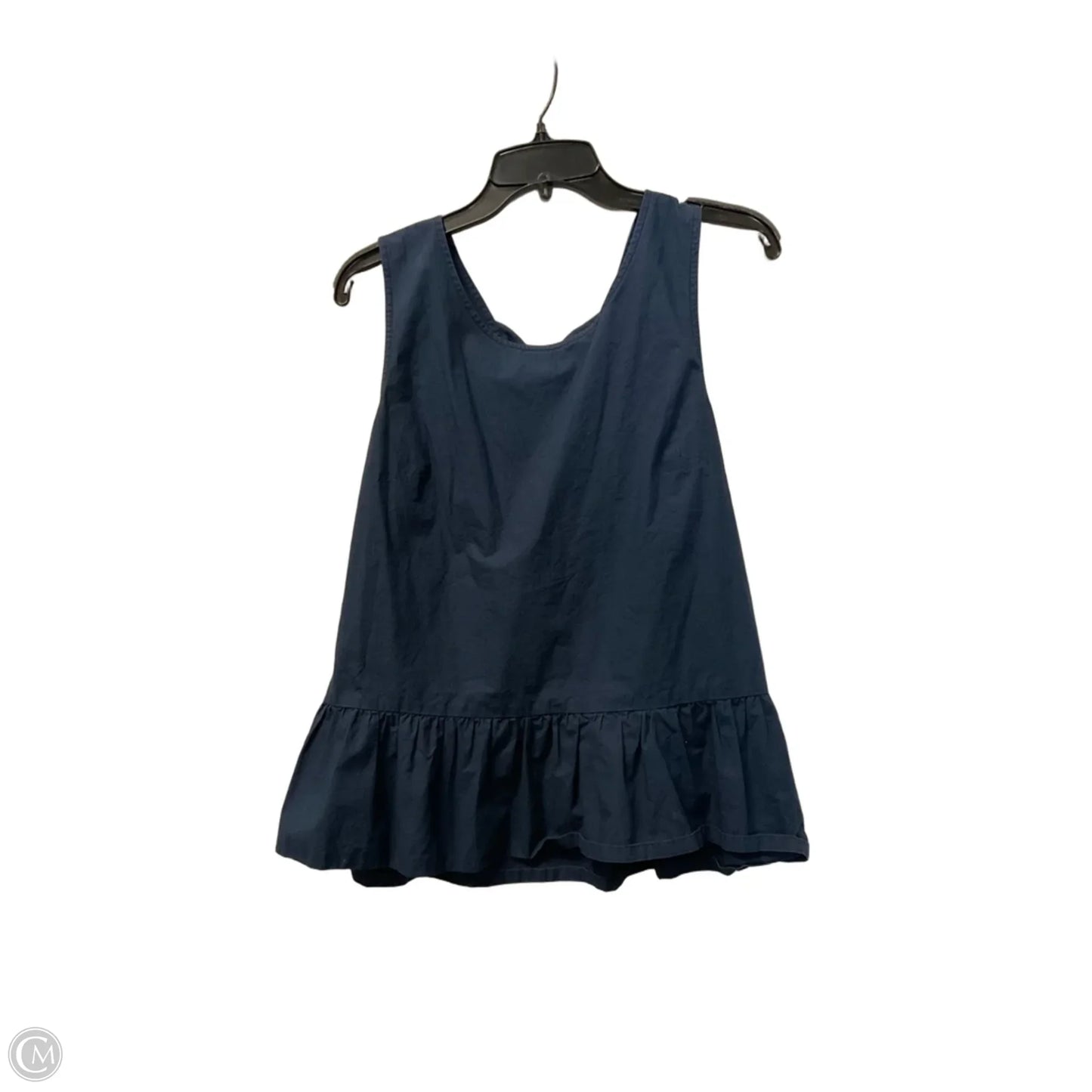 Top Sleeveless Basic By J. Crew In Navy, Size: M
