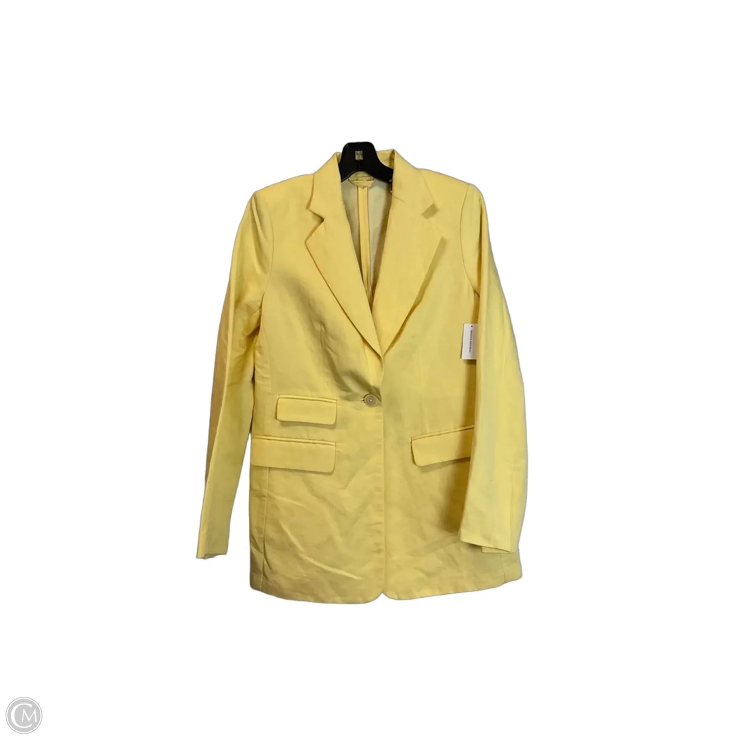 Blazer By Banana Republic In Yellow, Size: 4