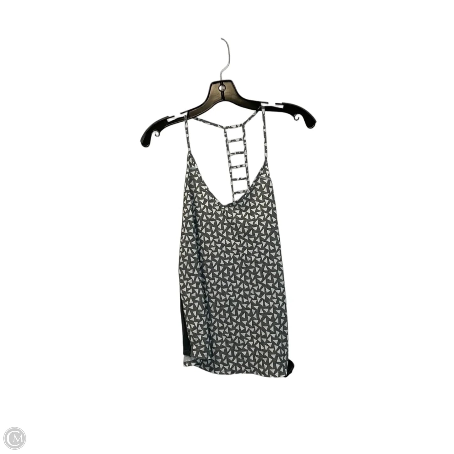 Athletic Tank Top By Lululemon In Grey, Size: M