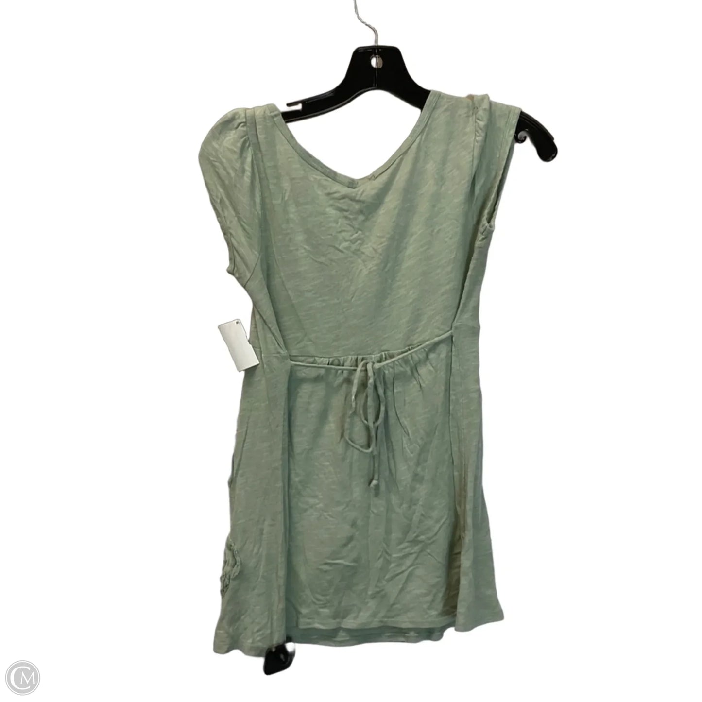 Top Short Sleeve By Fang In Green, Size: L
