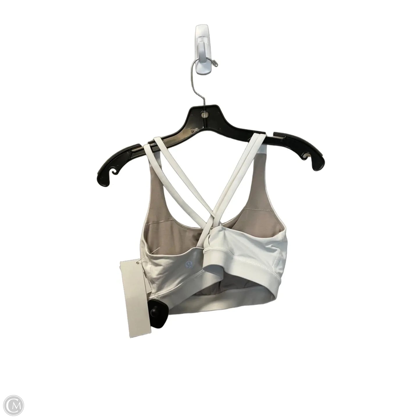 Athletic Bra By Lululemon In White, Size: 6