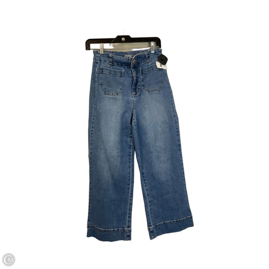 Jeans Straight By Habitat In Blue Denim, Size: 4