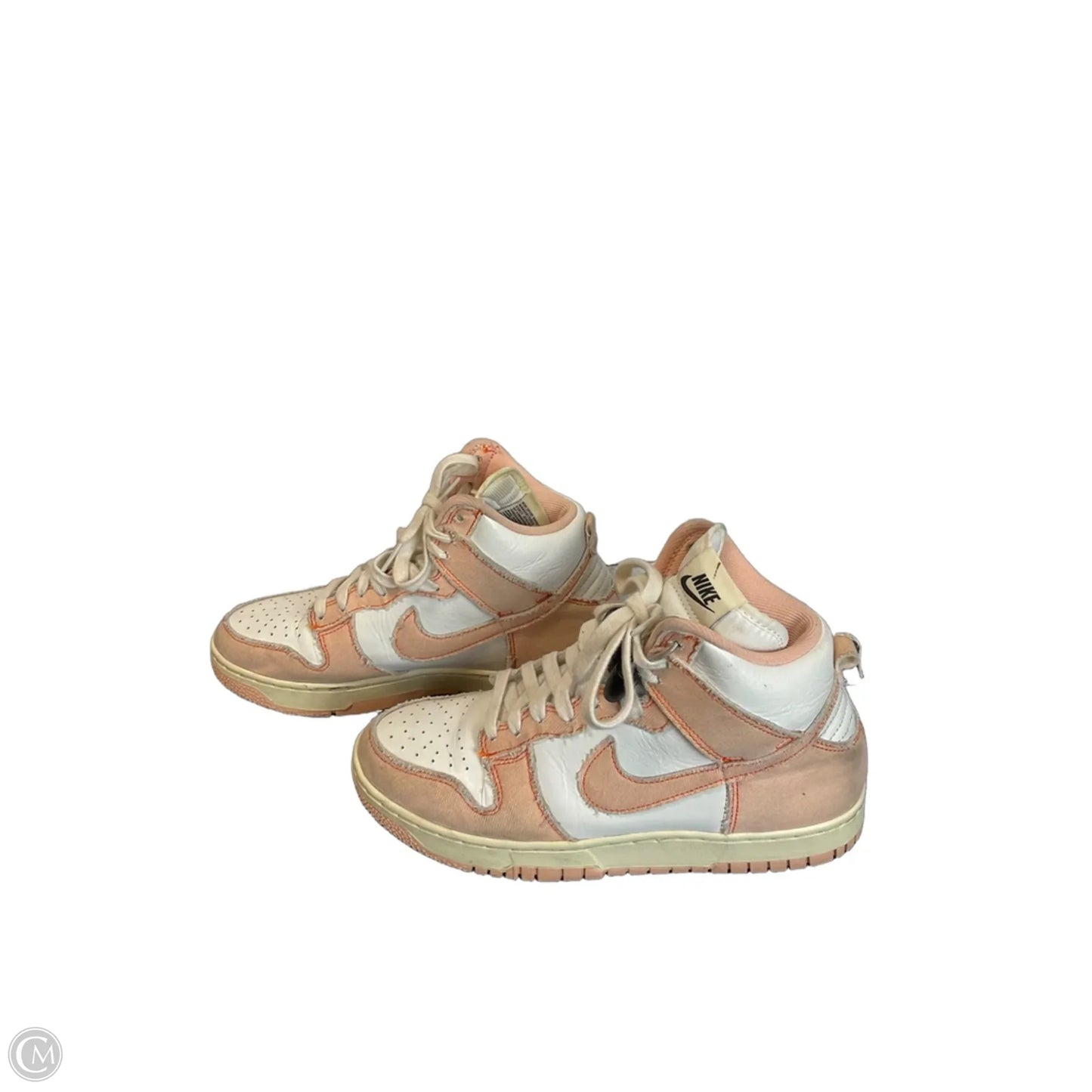 Shoes Sneakers By Nike In Orange, Size: 9
