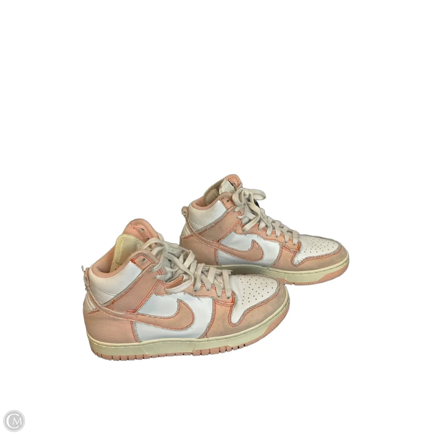 Shoes Sneakers By Nike In Orange, Size: 9