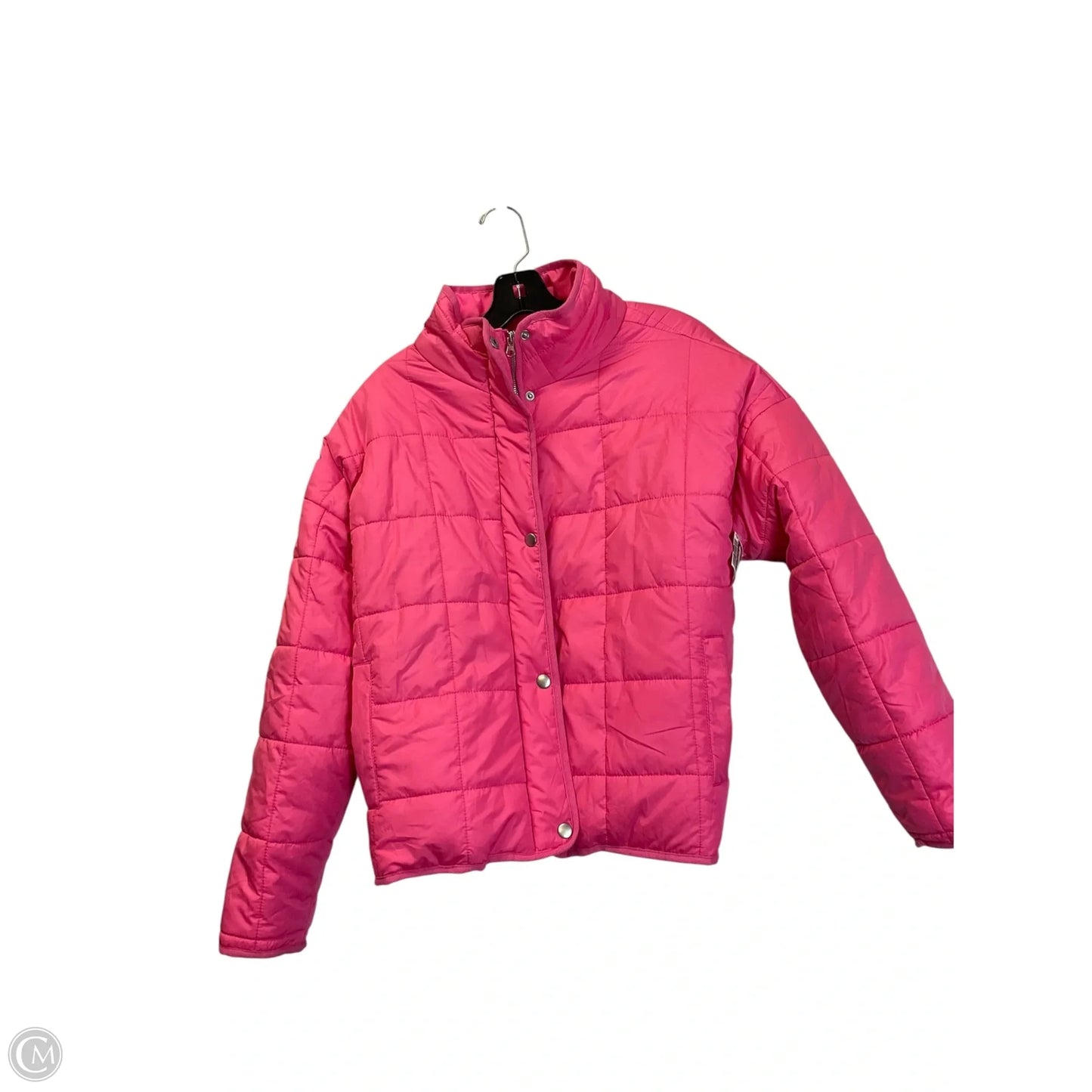 Jacket Puffer & Quilted By Altard State In Pink, Size: M