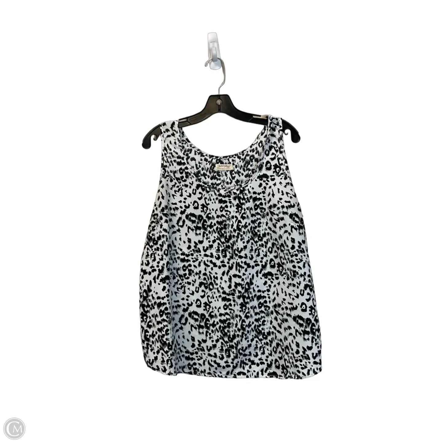 Top Sleeveless By Faded Glory In Animal Print, Size: Xxl