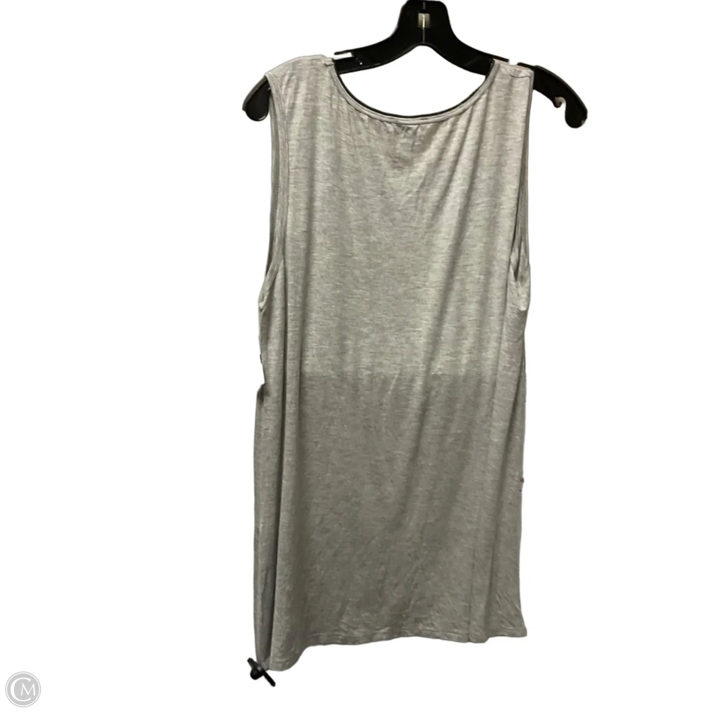 Top Sleeveless By Vanilla Sugar In Grey, Size: Xl