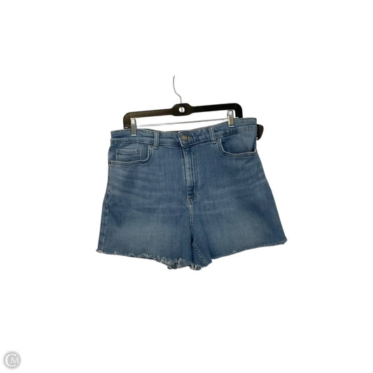Shorts By Lee In Blue Denim, Size: 16