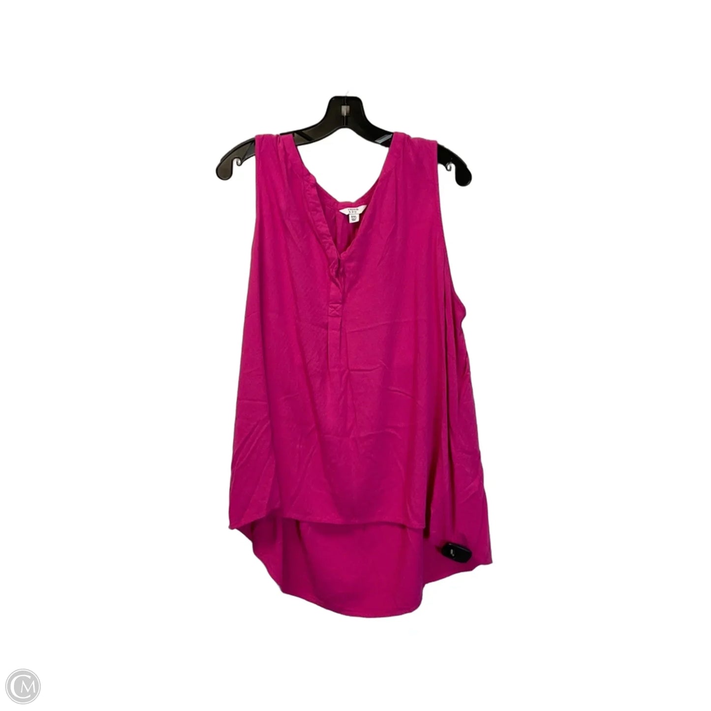 Top Sleeveless By Crown And Ivy In Pink, Size: Xxl