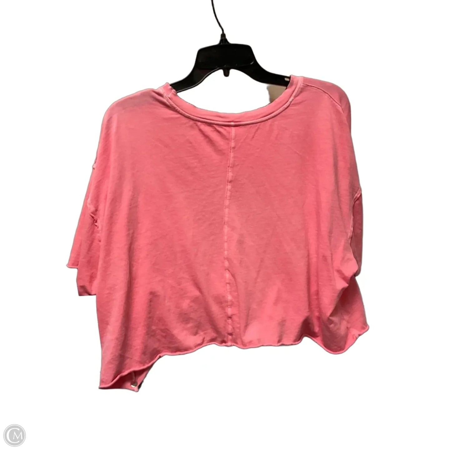 Top Short Sleeve By We The Free In Pink, Size: Xs