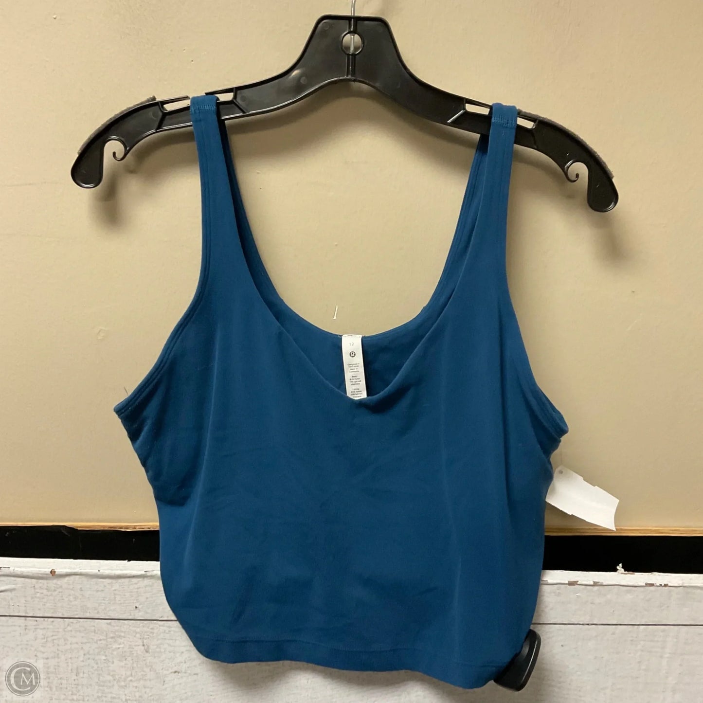 Athletic Bra By Lululemon In Green, Size: 12