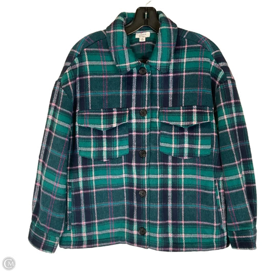 Jacket Other By Crown And Ivy In Plaid Pattern, Size: M