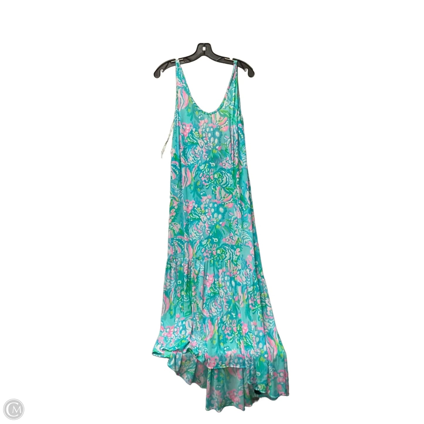 Swimwear Cover-up Designer By Lilly Pulitzer In Blue, Size: Xl