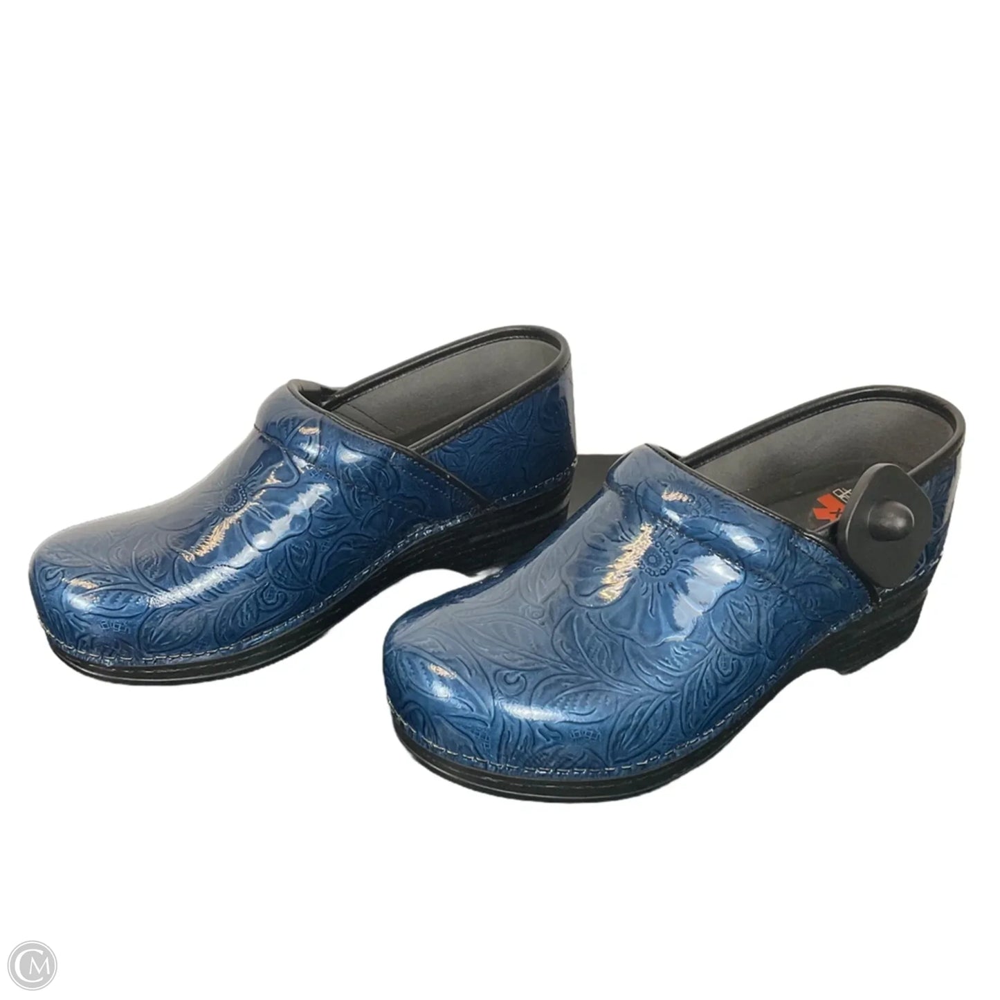 Shoes Heels Block By Dansko In Blue, Size: 8.5