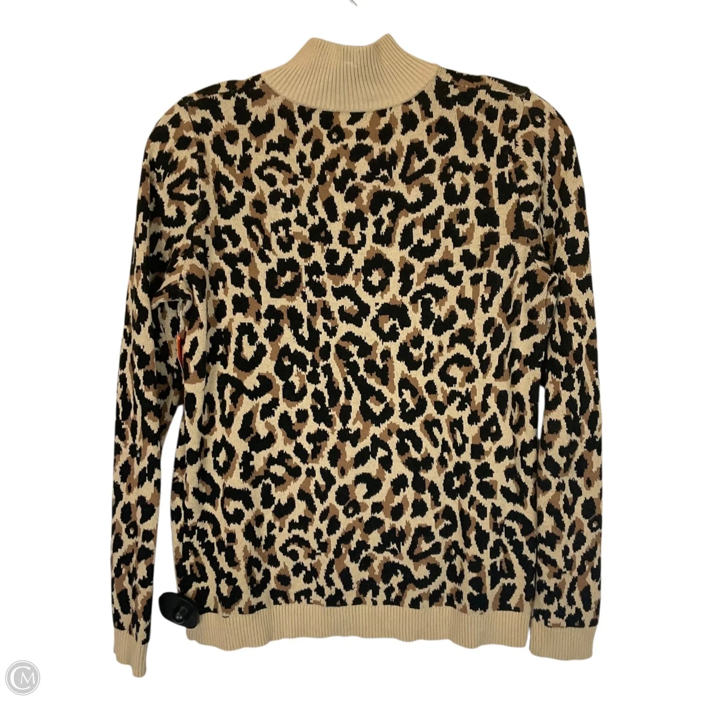 Top Long Sleeve By J. Crew In Animal Print, Size: Xs